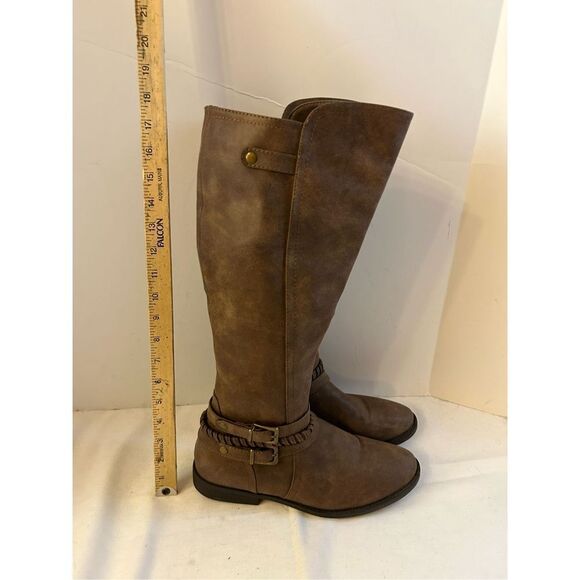 Rampage riding brown boots size 10m style w5127A - Picture 2 of 4